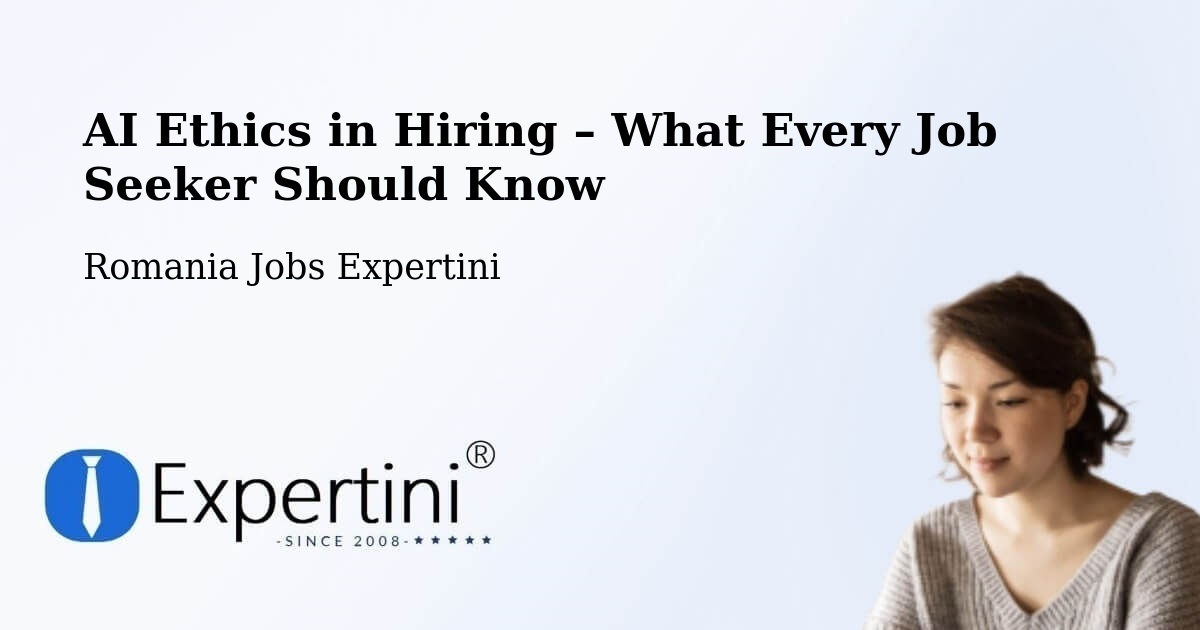AI Ethics in Recruitment & Hiring – Comuna Lucieni - Comuna Lucieni, Romania Jobs Expertini